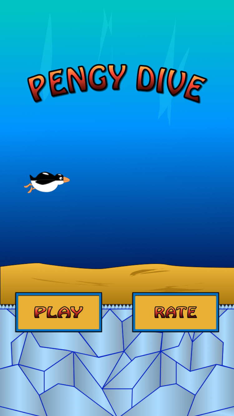 Pengy Dive gameplay screenshot